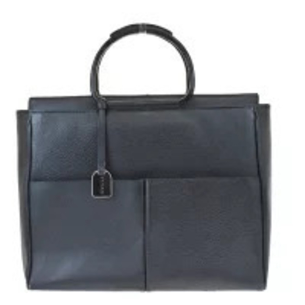 Gucci Handbag Black Leather Charm